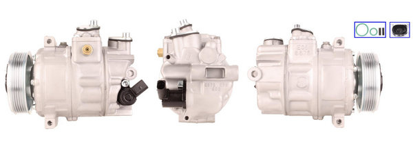 Compresor, climatizare (ACP222 LUCAS) AUDI,CADILLAC,SEAT,SKODA,VAUXHALL,VW