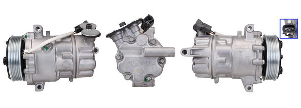 Compresor, climatizare (ACP734 LUCAS) ALFA ROMEO,CHRYSLER,FIAT,LANCIA