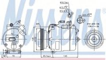 Compresor, climatizare AUDI A4 (8D2, B5) (1994 - 2...