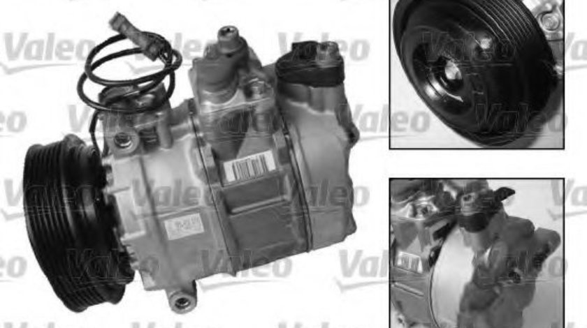 Compresor, climatizare AUDI A8 (4D2, 4D8) (1994 - 2002) VALEO 813166 piesa NOUA