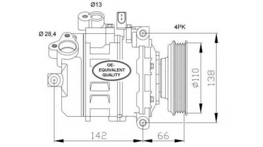 Compresor, climatizare Audi AUDI A4 Avant (8E5, B6) 2001-2004 #3 0300K226