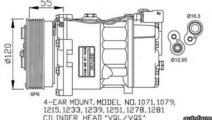 Compresor, climatizare AUDI TT Roadster (8N9) NRF ...