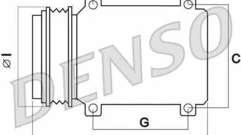 Compresor, climatizare BMW 5 (F10, F18) DENSO DCP05076