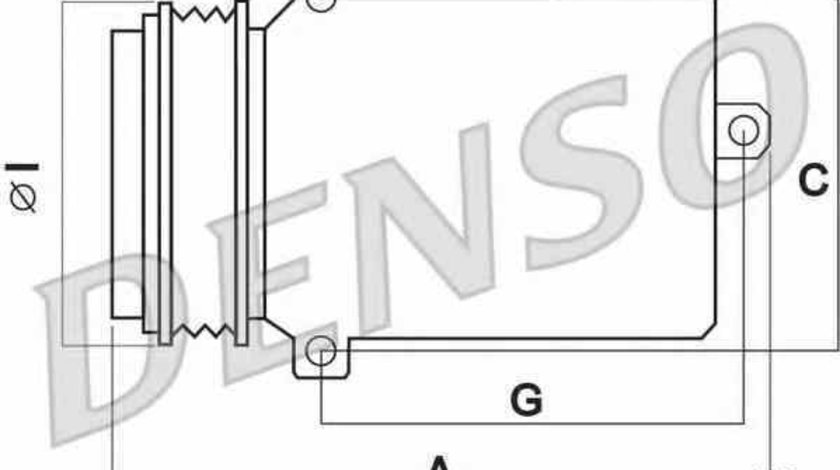 Compresor climatizare BMW 7 F01 F02 F03 F04 Producator DENSO DCP05077