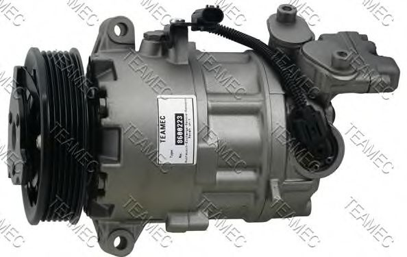 Compresor, climatizare BMW Seria 1 (E81) (2006 - 2012) TEAMEC 8600223 piesa NOUA