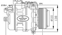 Compresor, climatizare BMW Seria 3 Compact (E46) (...