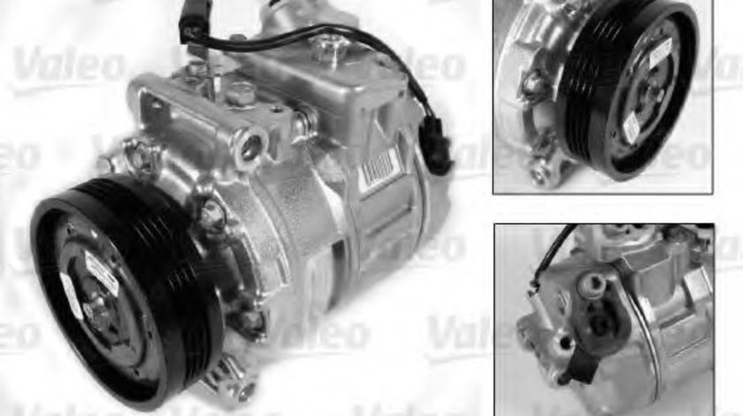 Compresor, climatizare BMW Seria 7 (E65, E66, E67) (2001 - 2009) VALEO 813194 piesa NOUA