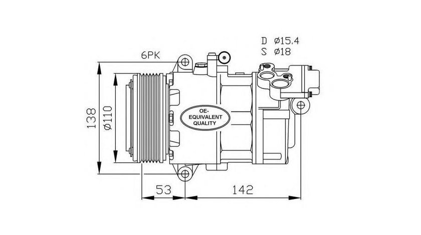 Compresor, climatizare BMW X3 (E83) 2004-2016 #2 0600K321