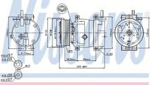 Compresor, climatizare CHEVROLET AVEO Limuzina (T2...