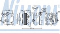 Compresor, climatizare CHEVROLET LACETTI Combi (J2...