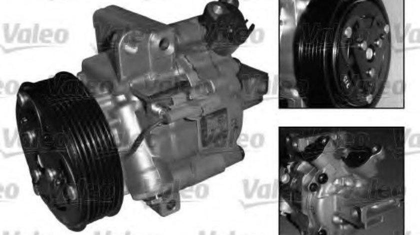 Compresor, climatizare CITROEN C1 (PM, PN) (2005 - 2016) VALEO 699393 piesa NOUA