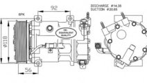 Compresor, climatizare CITROEN C4 I (LC) (2004 - 2...