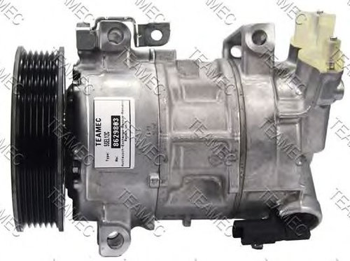Compresor, climatizare CITROEN C4 II (B7) (2009 - 2016) TEAMEC 8629803 piesa NOUA