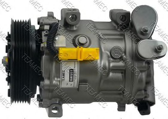 Compresor, climatizare CITROEN C6 (TD) (2005 - 2016) TEAMEC 8608557 piesa NOUA