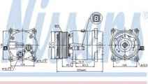 Compresor, climatizare CITROEN XANTIA (X1) (1993 -...