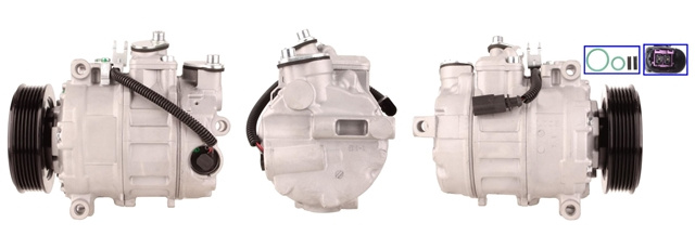 Compresor, Climatizare Elstock Vw 51-0395