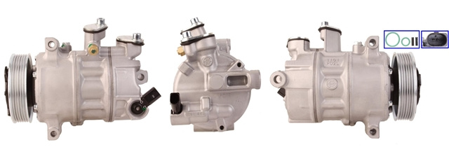 Compresor, Climatizare Elstock Vw 51-0535