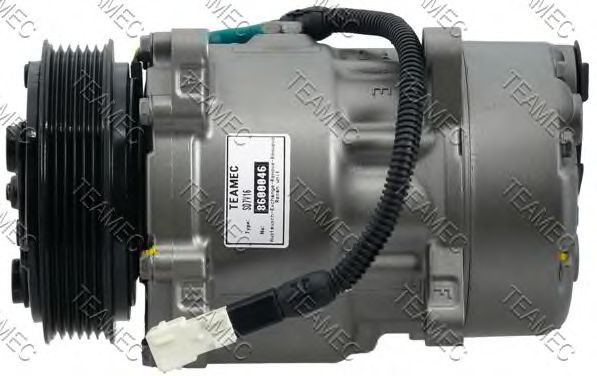 Compresor, climatizare FIAT SCUDO combinato (220P) (1996 - 2006) TEAMEC 8600046 piesa NOUA