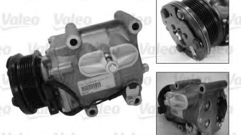 Compresor, climatizare FORD FIESTA V (JH, JD) (2001 - 2010) VALEO 699826 piesa NOUA