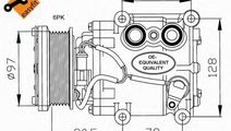 Compresor, climatizare FORD KA (RB) (1996 - 2008) ...