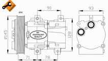 Compresor, climatizare FORD KA (RB) (1996 - 2008) ...