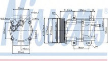 Compresor, climatizare FORD MONDEO II Limuzina (BF...