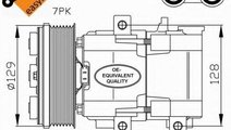 Compresor, climatizare FORD TRANSIT caroserie (FA)...