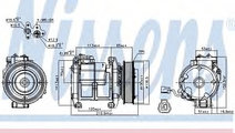 Compresor, climatizare HONDA ACCORD VII (CL) (2003...