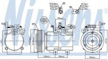 Compresor, climatizare HYUNDAI SANTA FE I (SM) (20...