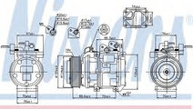 Compresor, climatizare KIA SORENTO I (JC) (2002 - ...