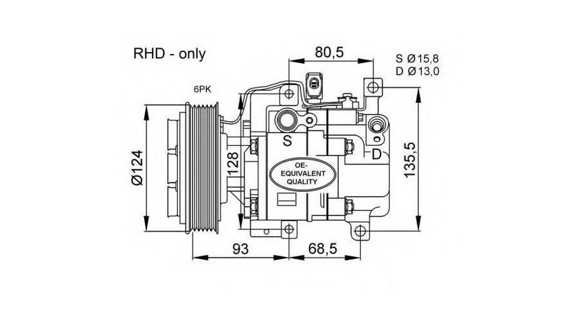 Compresor, climatizare Mazda 3 (BK) 2003-2009 #3 2700K219