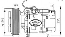 Compresor, climatizare MAZDA 3 Limuzina (BK) (1999...
