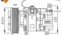 Compresor, climatizare MAZDA 3 Limuzina (BL) (2008...