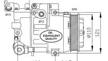 Compresor, climatizare MERCEDES A-CLASS (W168) (19...