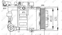 Compresor, climatizare Mercedes A-CLASS (W168) 199...