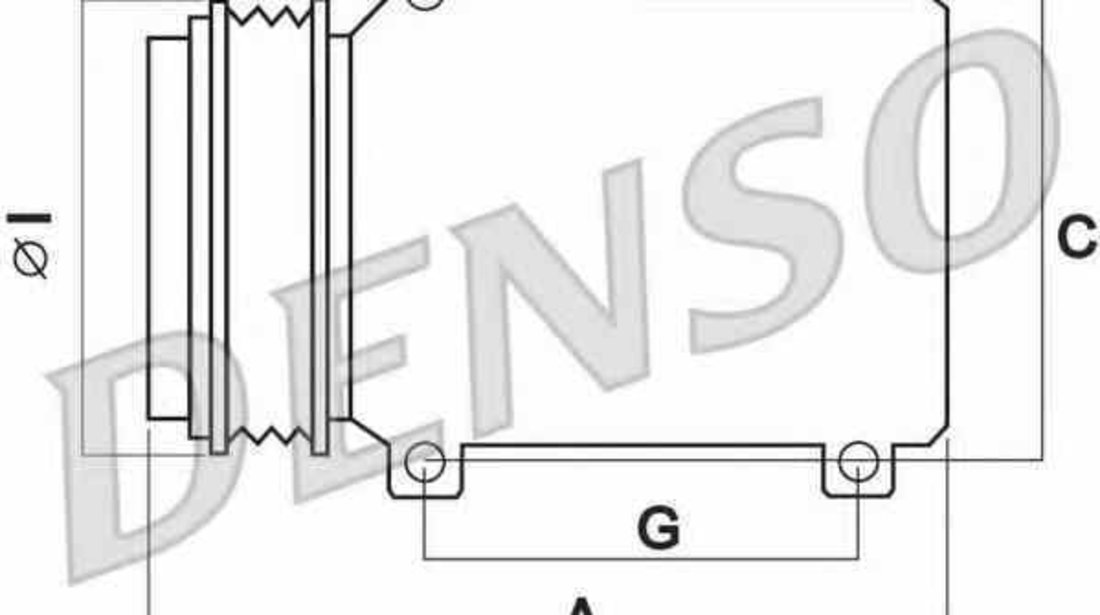 Compresor, climatizare MERCEDES-BENZ SLK (R171) DENSO DCP17051