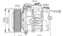 Compresor, climatizare MERCEDES E-CLASS (W210) (19...