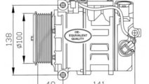 Compresor, climatizare MERCEDES S-CLASS (W221) (20...