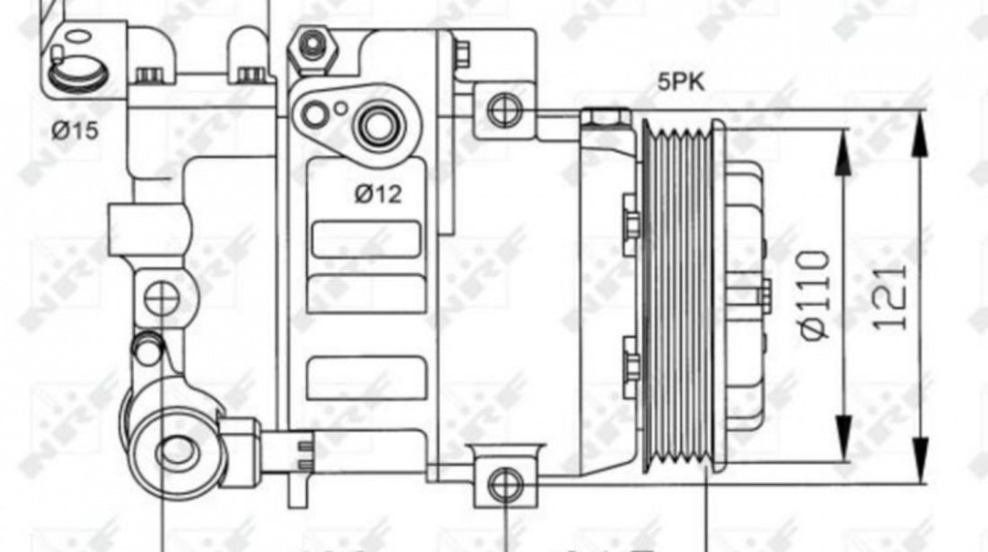 Compresor, climatizare Mercedes V-CLASS (W447) 2014-2016 #3 0002302111
