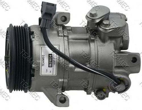 Compresor, climatizare MITSUBISHI COLT CZC Cabriolet (RG) (2006 - 2009) TEAMEC 8629834 piesa NOUA