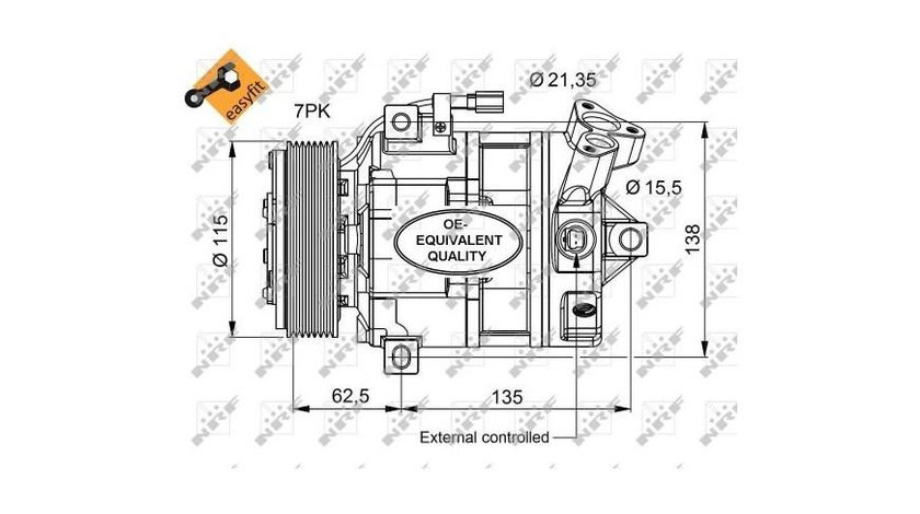 Compresor, climatizare Nissan X-TRAIL (T31) 2007-2013 #3 32692G