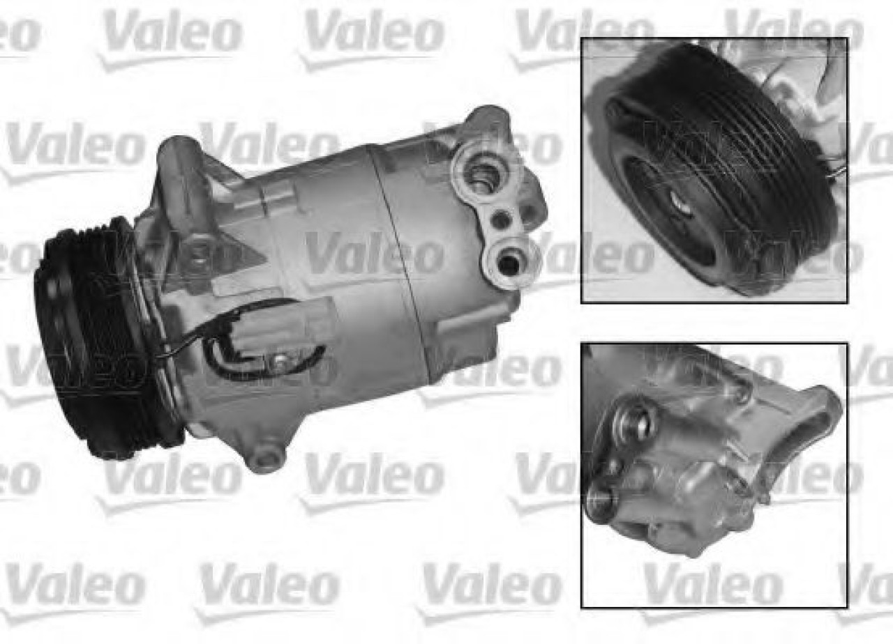 Compresor, climatizare OPEL ASTRA G Limuzina (F69) (1998 - 2009) VALEO 699862 piesa NOUA