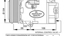 Compresor, climatizare OPEL ASTRA H Combi (L35) (2...