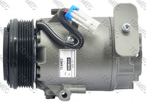 Compresor, climatizare OPEL ASTRA H GTC (L08) (2005 - 2016) TEAMEC 8600253 piesa NOUA