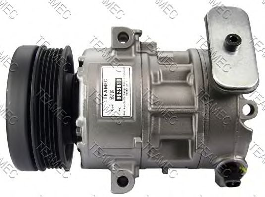 Compresor, climatizare OPEL CORSA D (2006 - 2016) TEAMEC 8629818 piesa NOUA