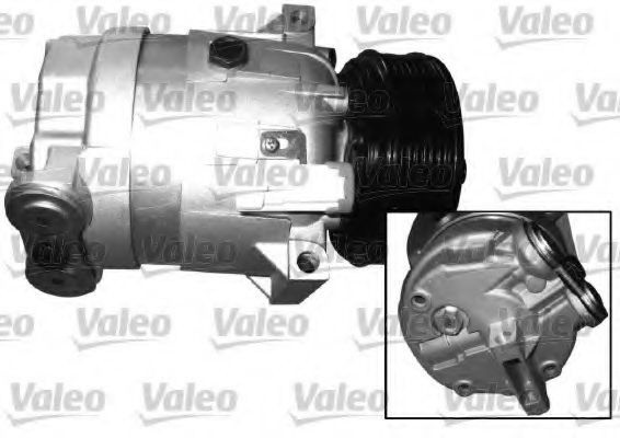 Compresor, climatizare OPEL FRONTERA B (6B) (1998 - 2016) VALEO 699102 piesa NOUA
