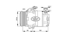 Compresor, climatizare Opel TIGRA TwinTop 2004-201...