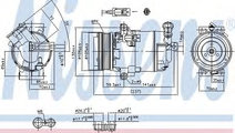 Compresor, climatizare OPEL ZAFIRA B (A05) (2005 -...