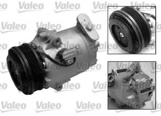 Compresor, climatizare OPEL ZAFIRA B (A05) (2005 - 2016) VALEO 813600 piesa NOUA