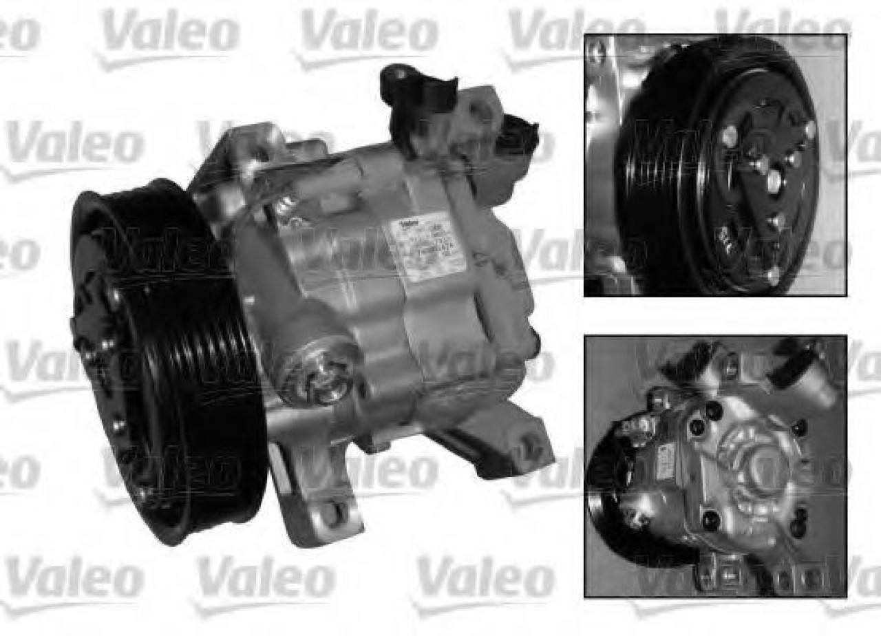 Compresor, climatizare PEUGEOT 107 (2005 - 2016) VALEO 699392 piesa NOUA